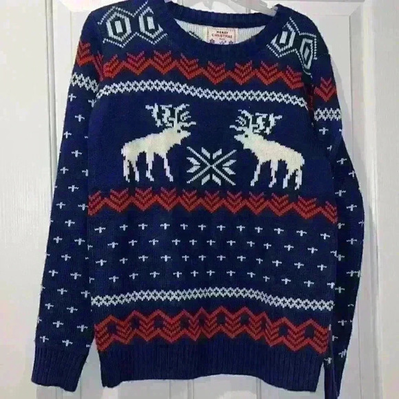 Sweaters - Merry Christmas ugly sweater unisex